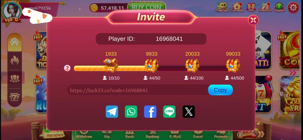 luck33 Game download